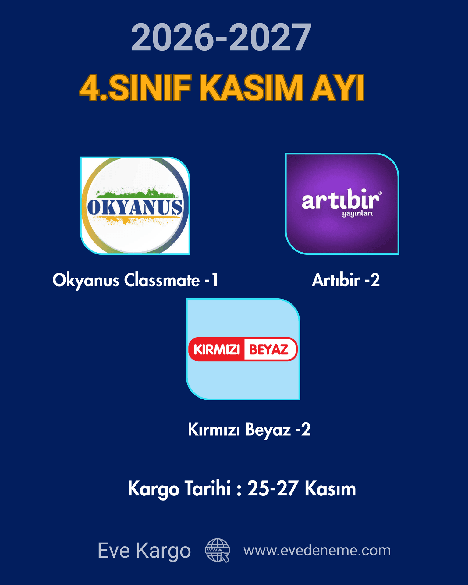 4. Sınıf Yıllık Deneme Paketi 2026-2027 | Türkiye Geneli Sıralama| Seçkin Yayınlar ile Detaylı Karne
